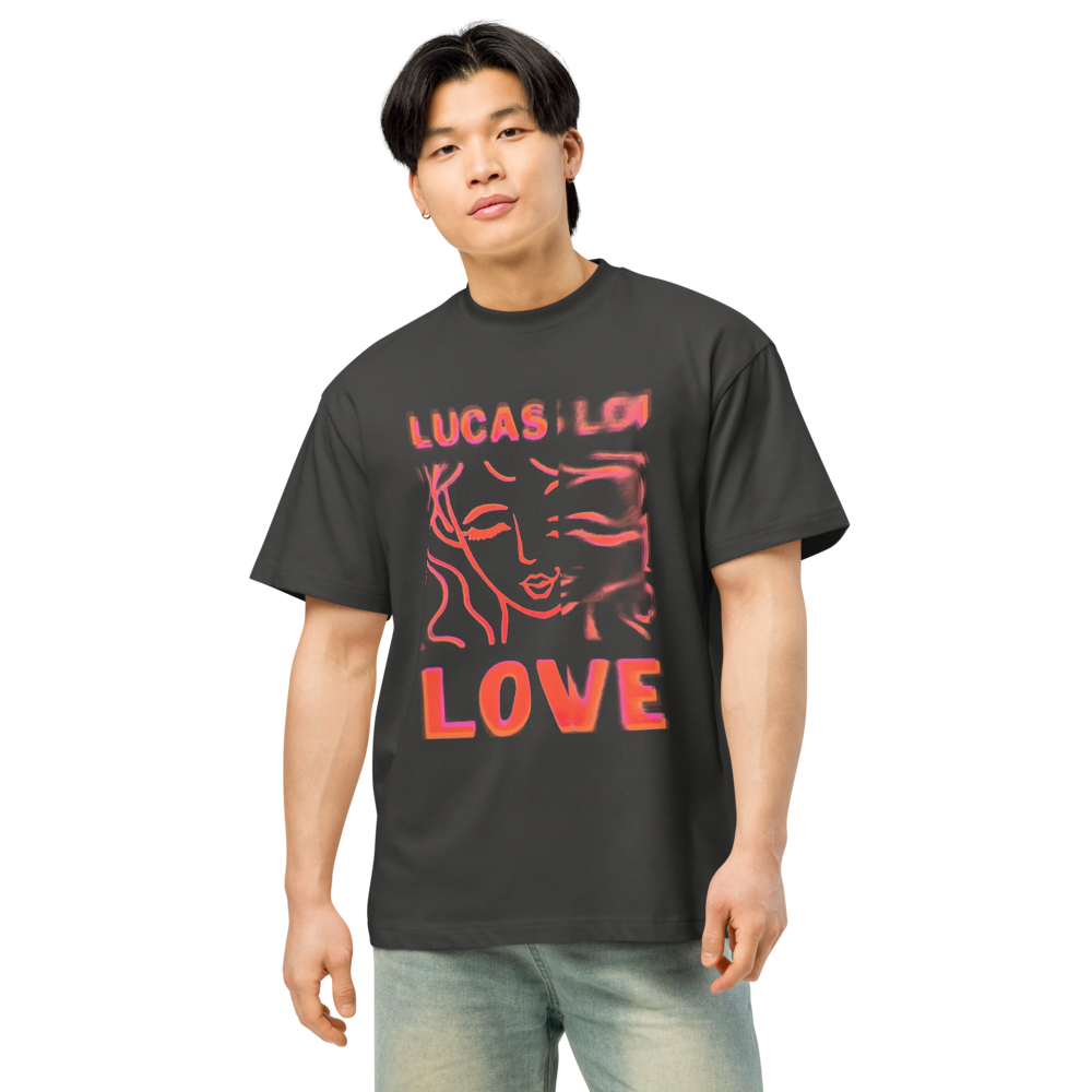 LOVE | box tee sunset